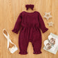 Baby Bow Detail Flounce Sleeve Jumpsuit_34