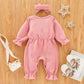 Baby Bow Detail Flounce Sleeve Jumpsuit_10