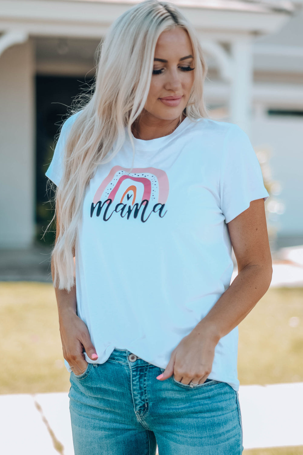 Women Graphic Round Neck T-Shirt_6