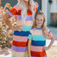 Color Block Side Slit Mini Dress For Women_6
