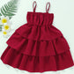 Girls Tiered & Layered Sleeveless Dress_1