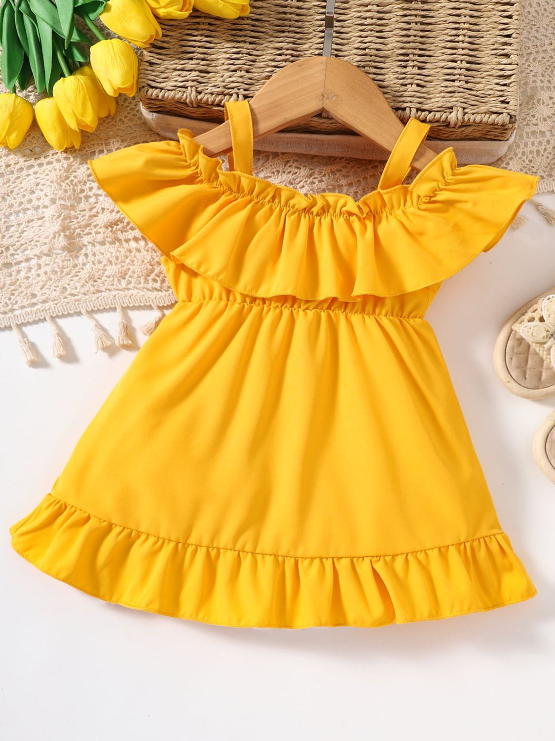 Baby frill outlet frock