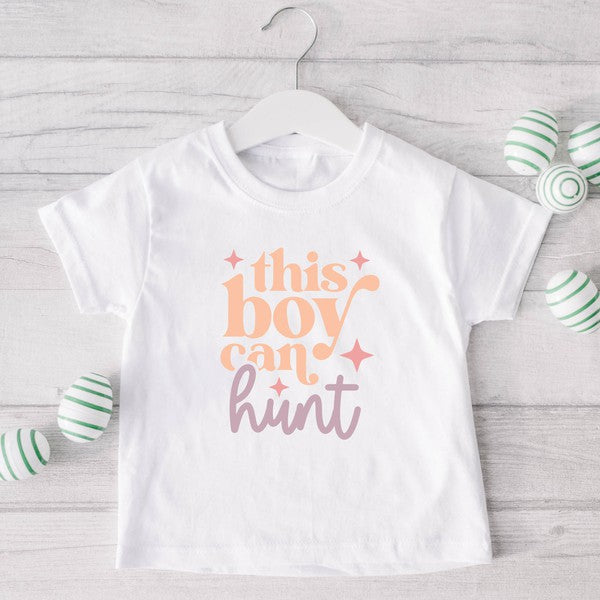 This Boy Can Hunt Toddler Graphic Tee_0