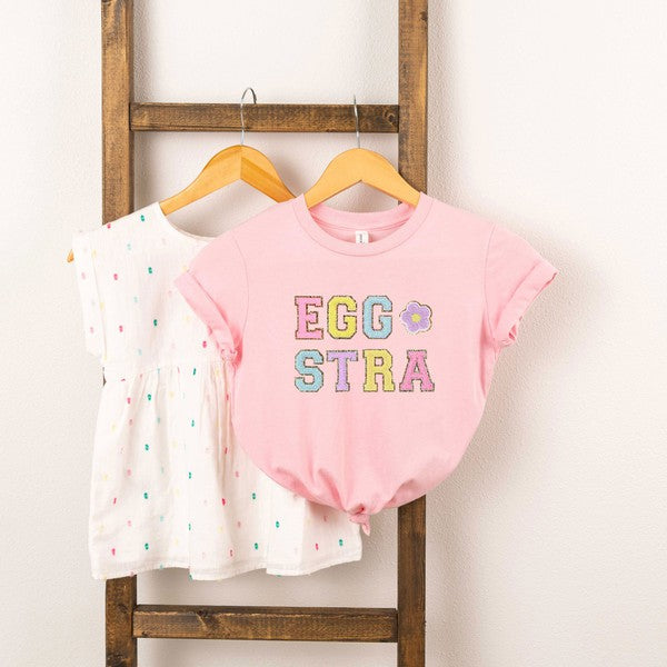 Eggstra Flower Toddler Graphic Tee_3