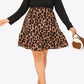 Leopard Color Bock Collared Long Sleeve Dress_4