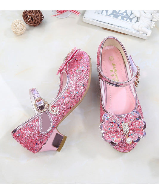 Princess Glitter Shoes (Pink)